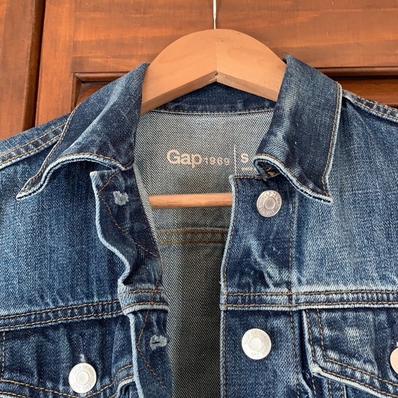 LAST CHANCE GAP Icon 1969 Vintage Denim Jacket S - Picture 9 of 13